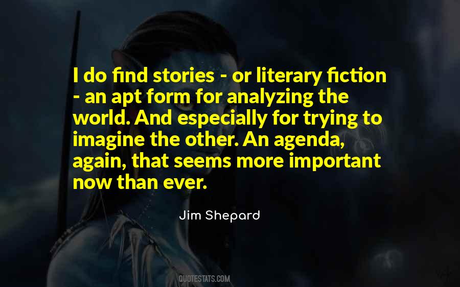 Quotes About Literary Fiction #173417