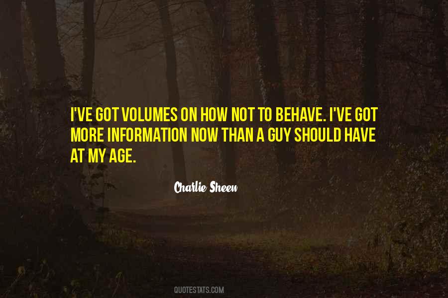 How To Behave Quotes #158560