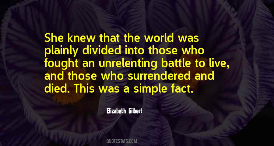 World Divided Quotes #1192146