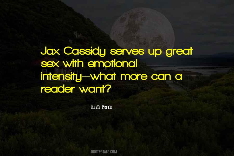 Cassidy Quotes #181246