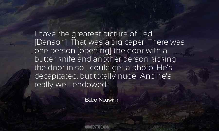 Decapitated Person Quotes #1033894