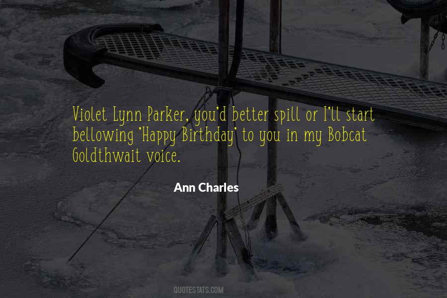 Violet Parker Quotes #122632