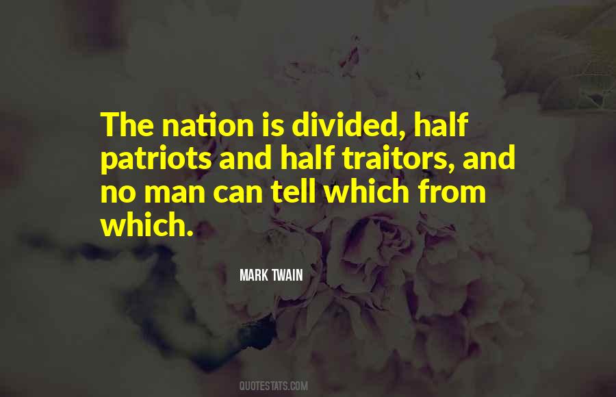 Nation Divided Quotes #427322