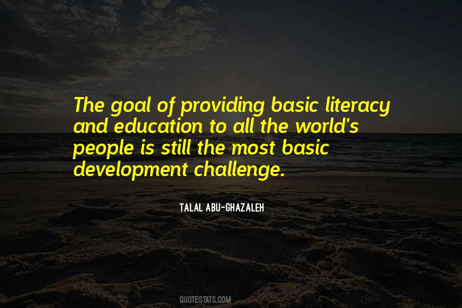 Quotes About Literacy Development #197295