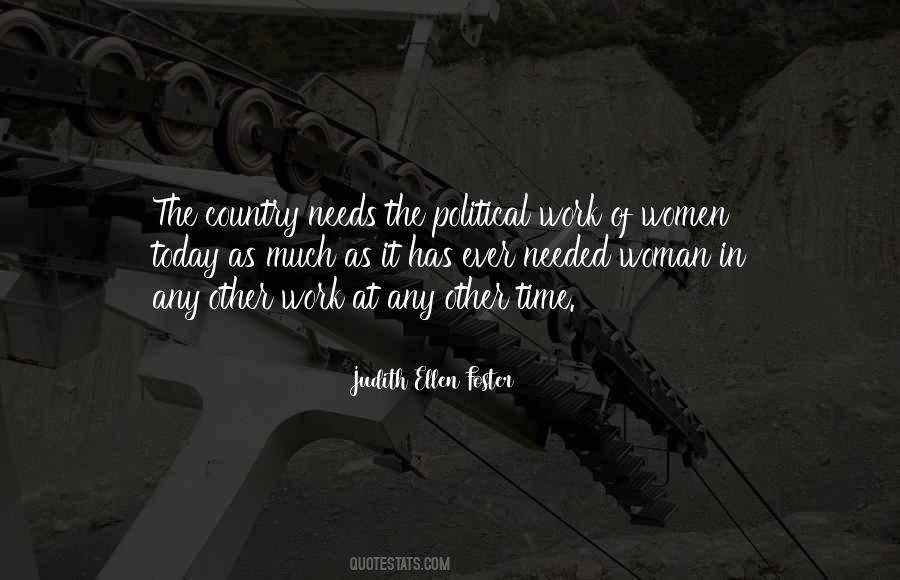 Political Work Quotes #1794898