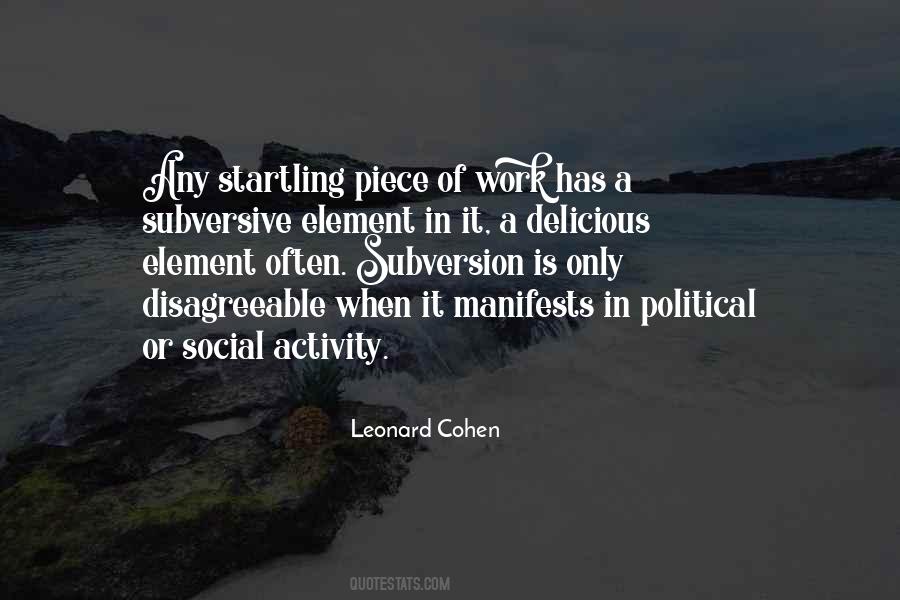 Political Work Quotes #376602