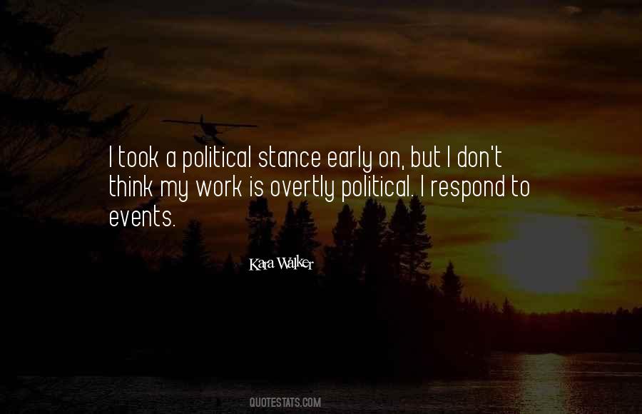 Political Work Quotes #378800