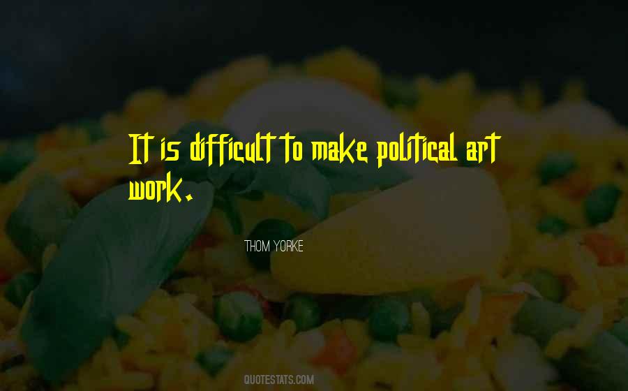 Political Work Quotes #55923