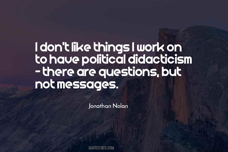 Political Work Quotes #73102