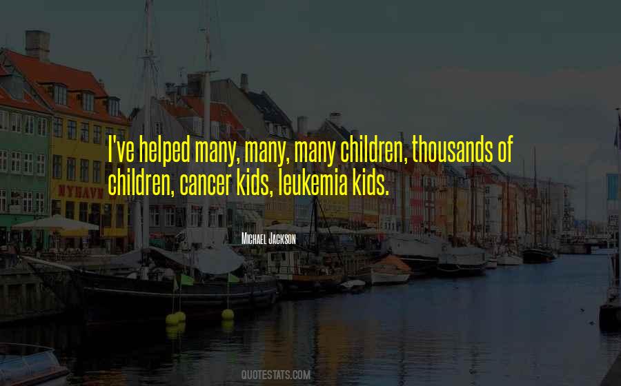 Cancer Kids Quotes #416742