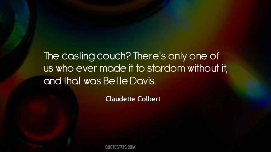 Casting Couch Quotes #1565414