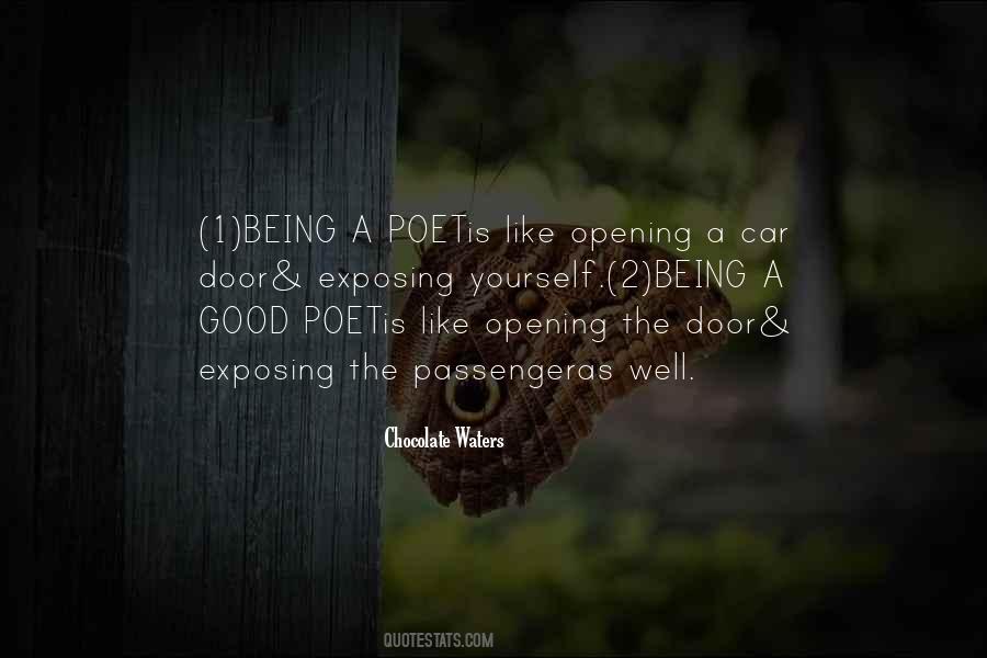 Opening The Door Quotes #28758