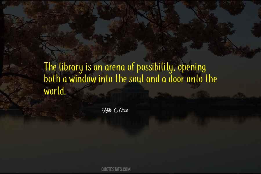 Opening The Door Quotes #627891