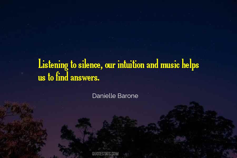 Quotes About Listening To Your Intuition #1467818