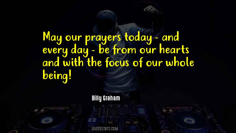 Our Prayers Quotes #1117705