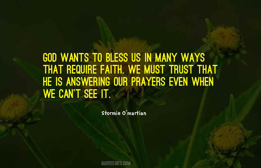 Our Prayers Quotes #1397177