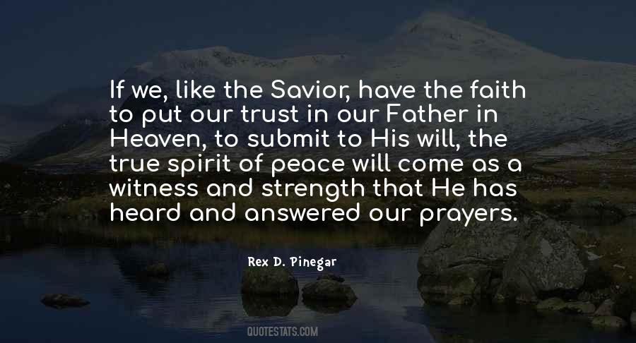 Our Prayers Quotes #1598854