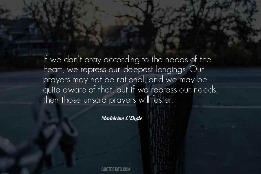 Our Prayers Quotes #1703278