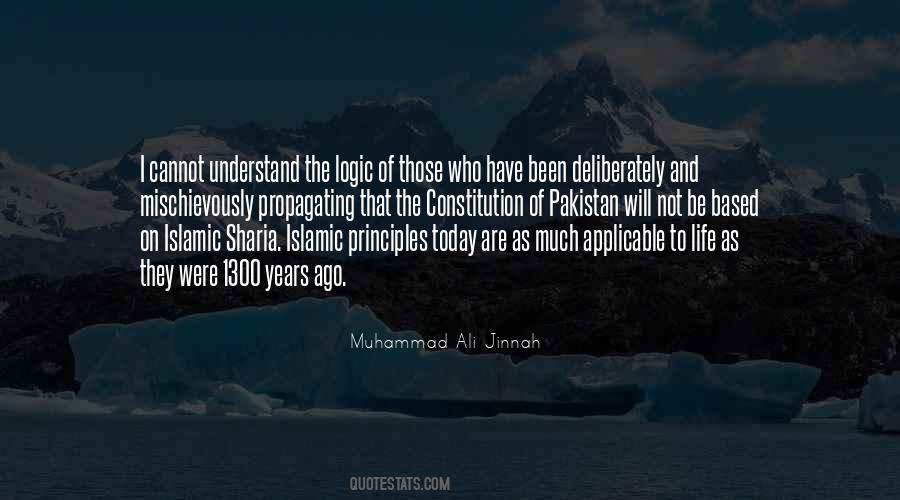 Jinnah Pakistan Quotes #1443383