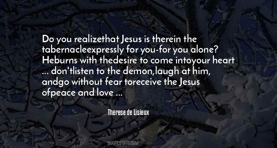 Therese Of Quotes #219535