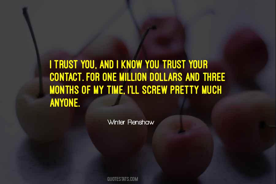 Time And Trust Quotes #244865