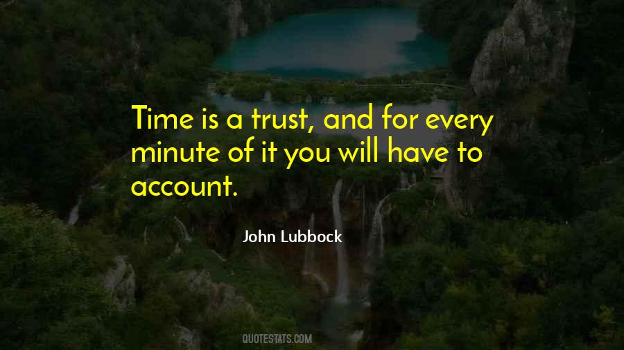 Time And Trust Quotes #633929