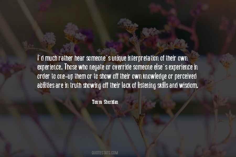Quotes About Listening To The Wisdom Of Others #929769