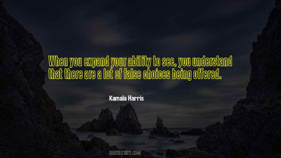 Kamala Harris False Quotes #695327