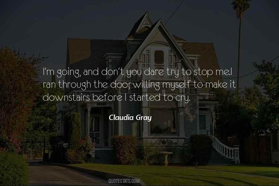 Started To Cry Quotes #1206127