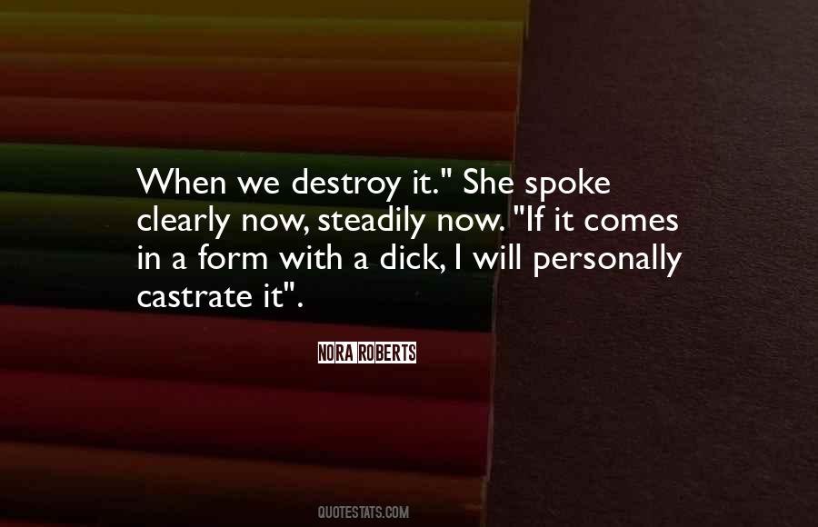 Castrate Quotes #22977