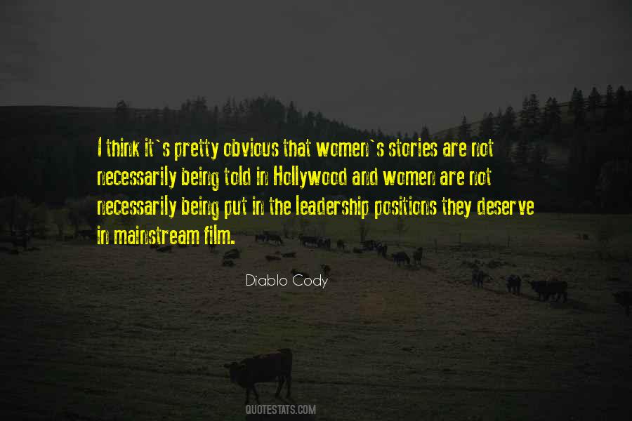 Leadership Women Quotes #213606