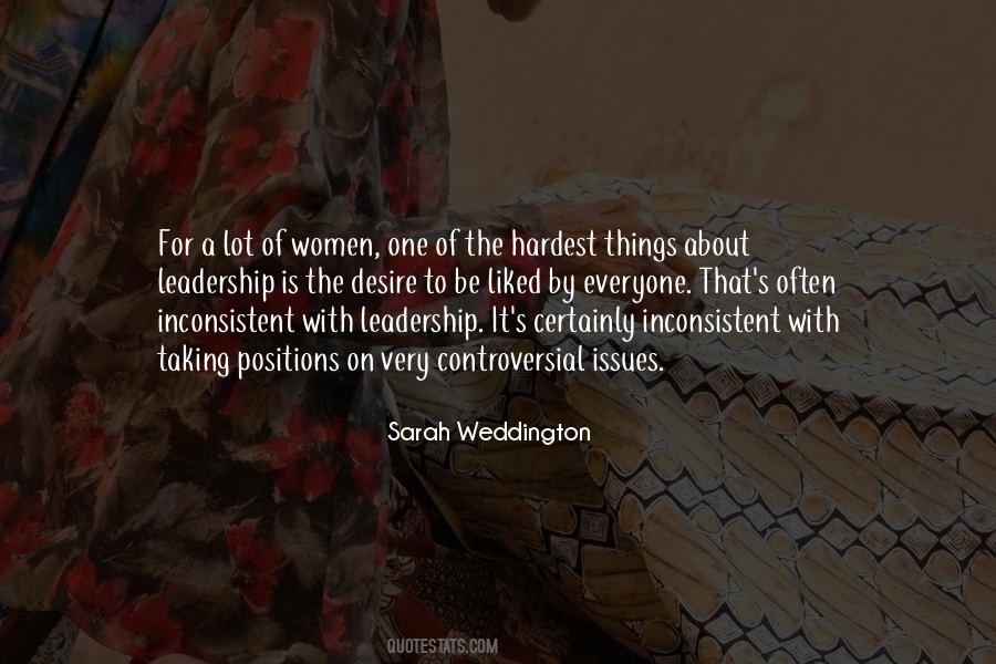 Leadership Women Quotes #256767