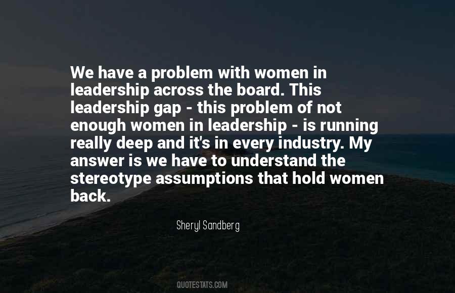 Leadership Women Quotes #97225