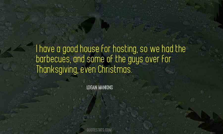 Hosting Christmas Quotes #123239
