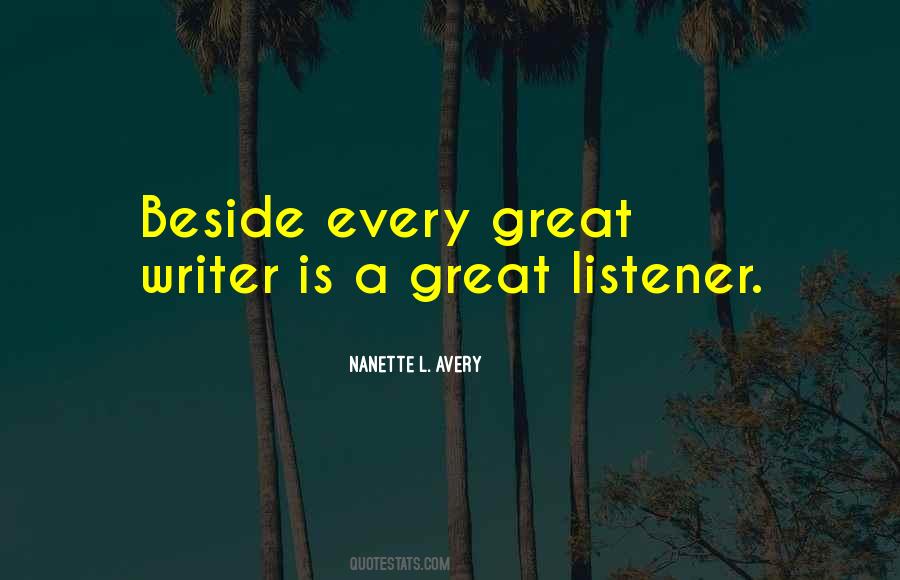 Quotes About Listener #1017142