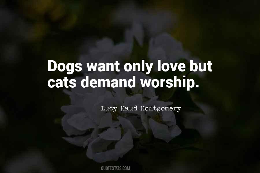 Cat And Dog Love Quotes #166960