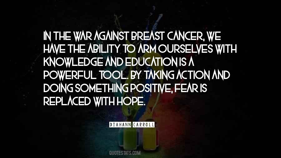 Fear And Knowledge Quotes #357683
