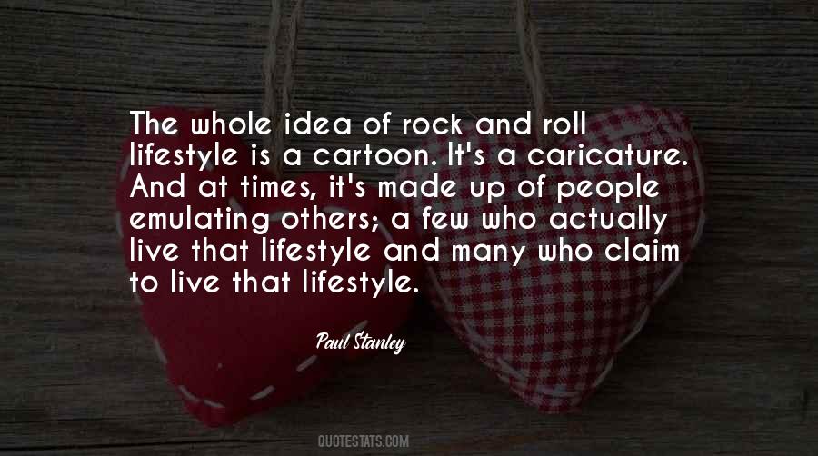 Rock N Roll Lifestyle Quotes #297815