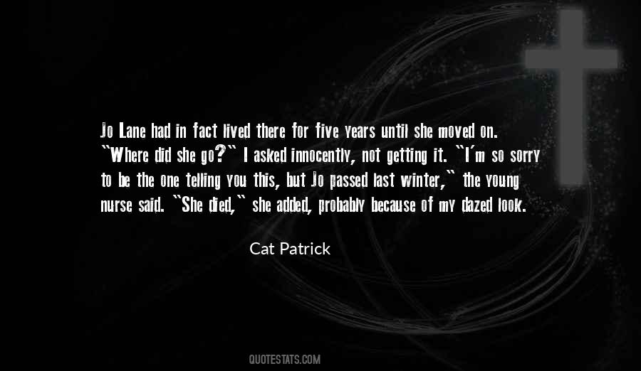 Cat Died Quotes #329669