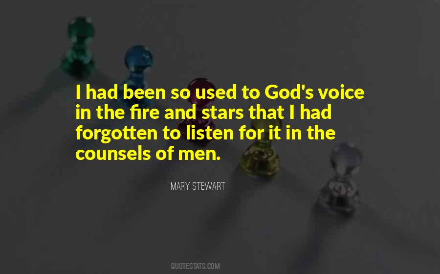 God S Voice Quotes #1012342