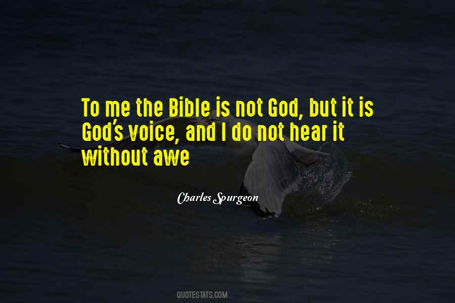 God S Voice Quotes #1350218