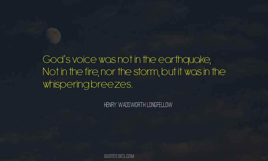 God S Voice Quotes #1684560