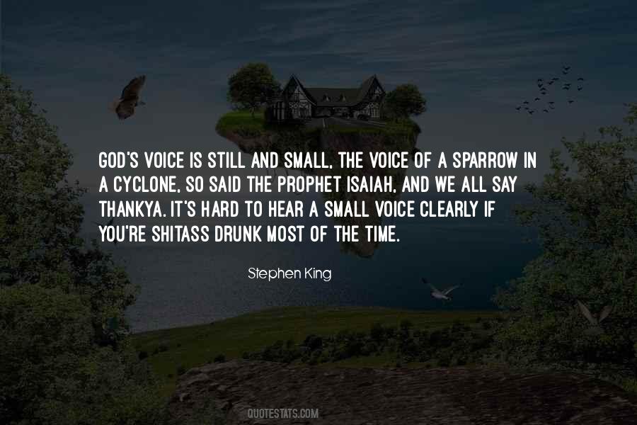 God S Voice Quotes #25127