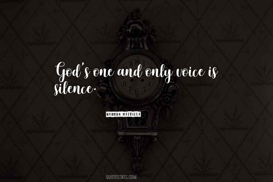 God S Voice Quotes #565139