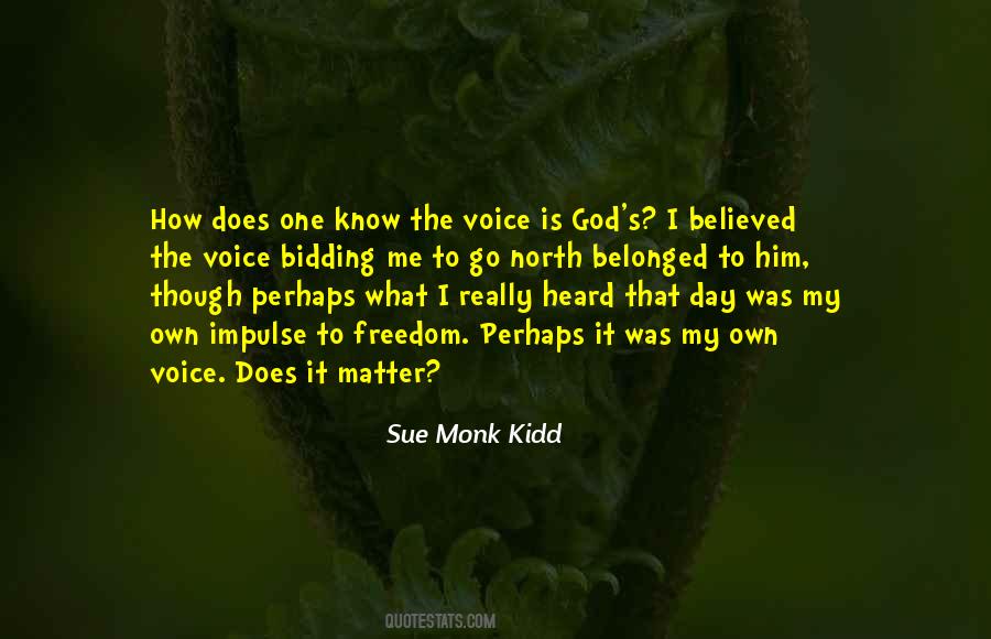 God S Voice Quotes #606288