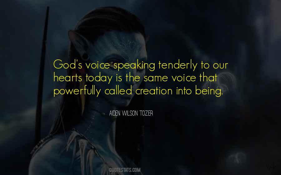 God S Voice Quotes #894470