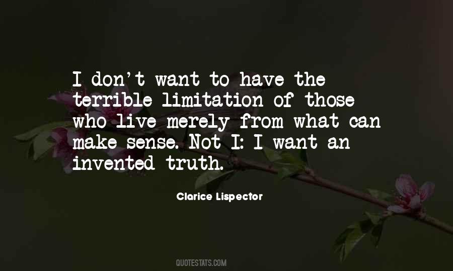 Quotes About Lispector #814539