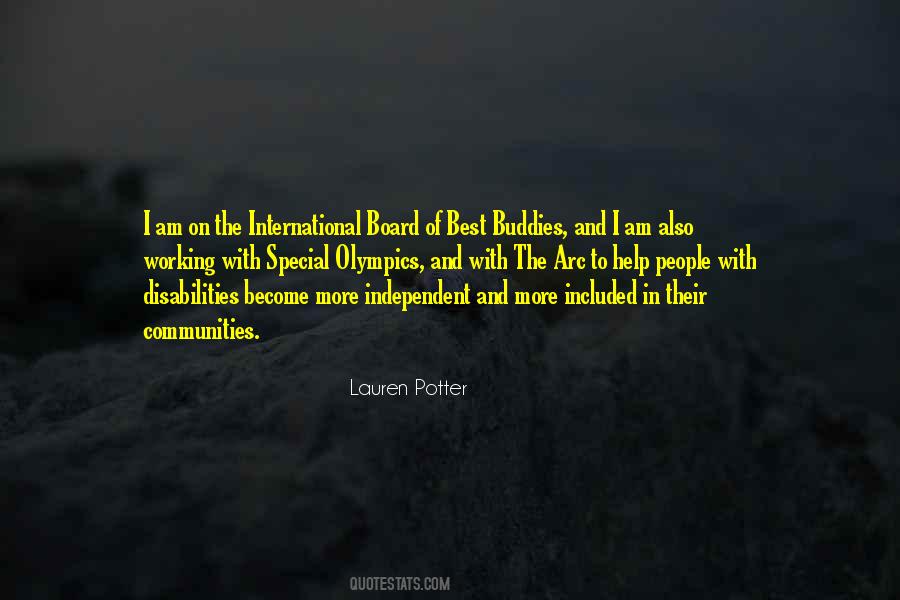 Buddies International Quotes #980491