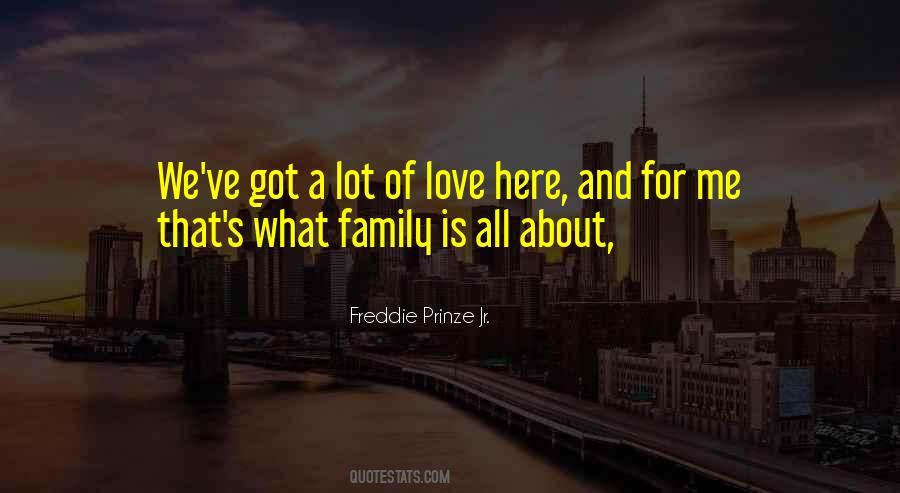 Family Is All Quotes #230238