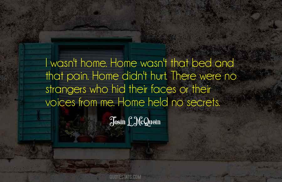 Secrets Pain Quotes #453544